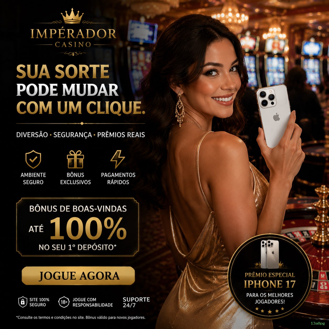 APP oficial da 13a8pg para mobile